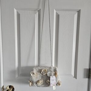 NWT Viral Made In India Beaded Kisslock Frame Crossbody Bag Purse